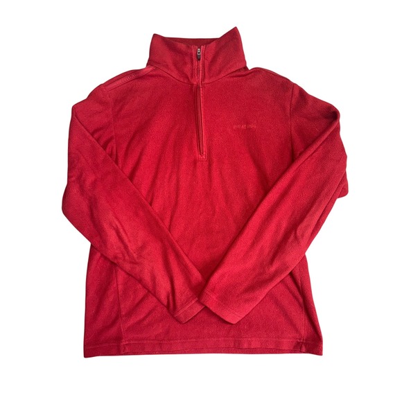 Patagonia Tops - Y2K Patagonia Womens Synchilla Quarter Zip Fleece Pullover Red Small
